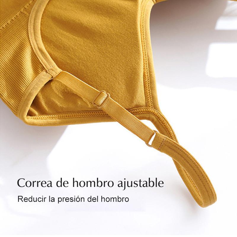 Top corta básica Sujetador deportivo para mujer