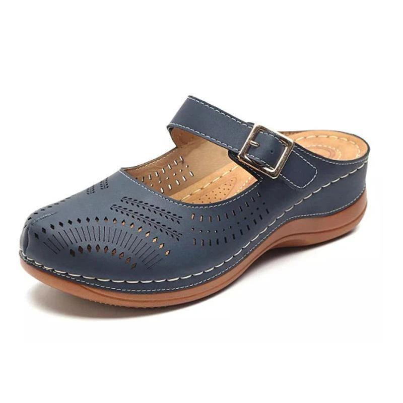 Sandalias vintage antideslizantes cómodas para mujer