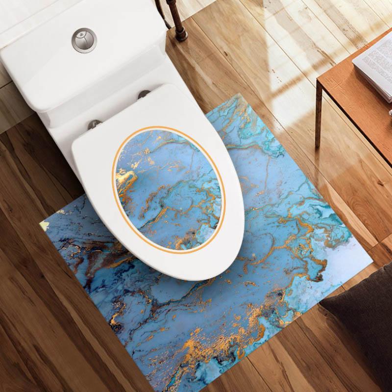 Pegatinas de piso de baño a prueba de agua