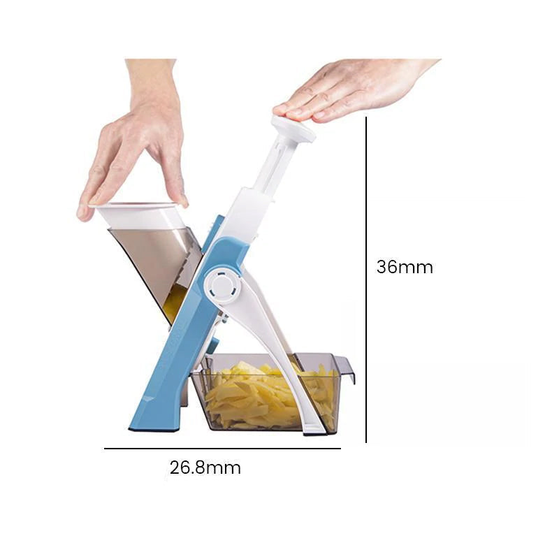 Cortador de verduras de seguridad ajustable