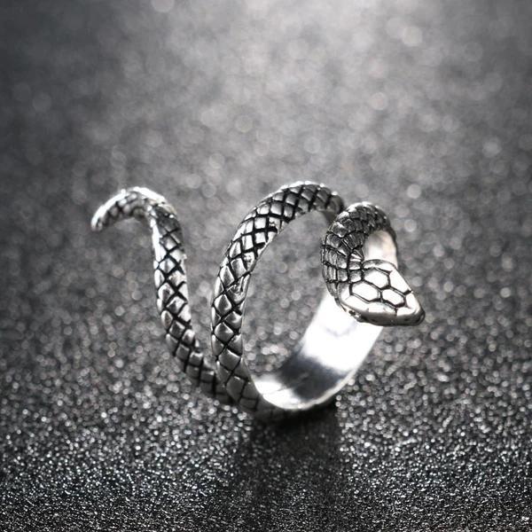 Adjustable Snake Shape Ring